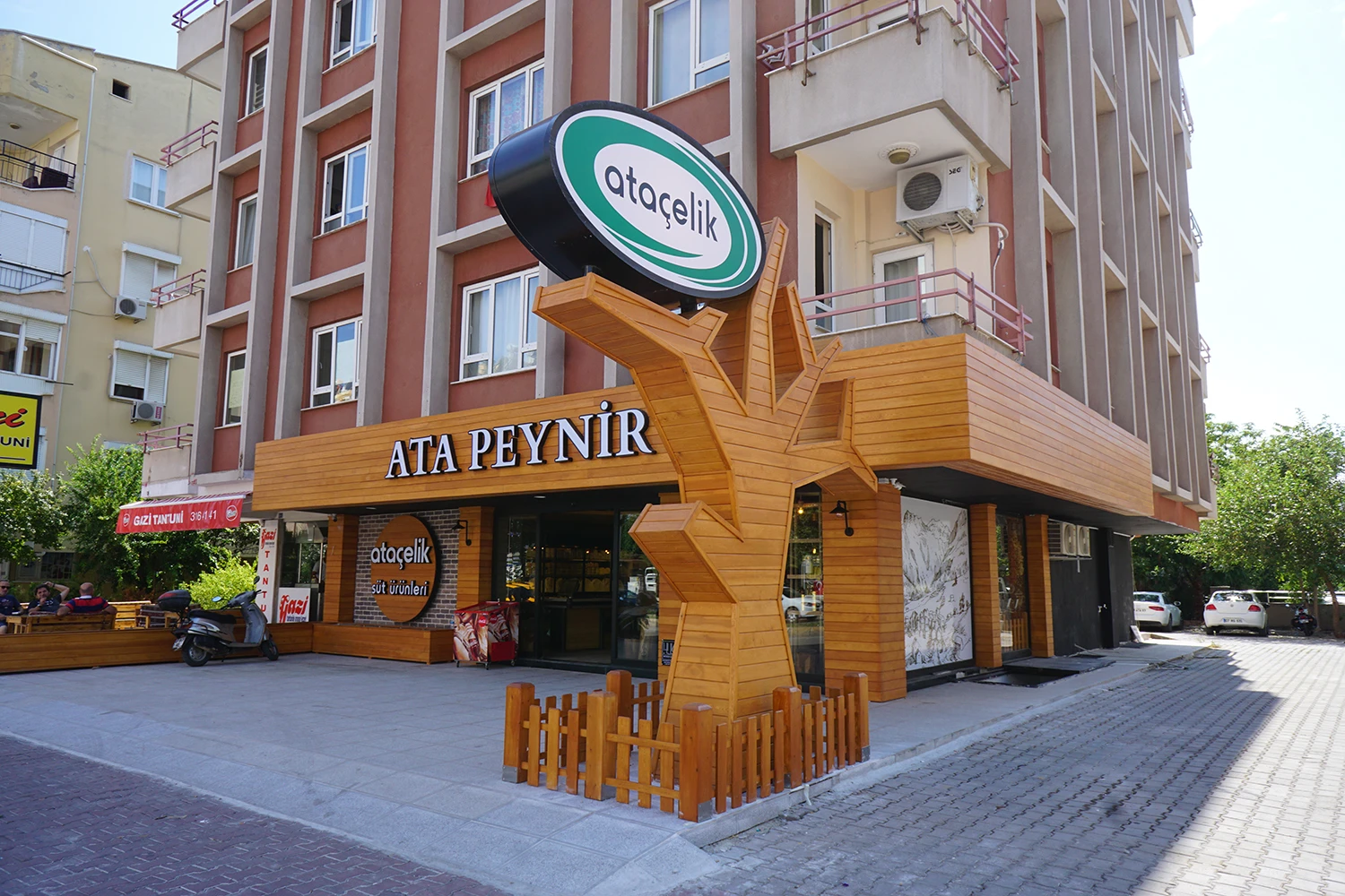 Korkuteli şubemizin dış görünümü